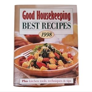 Vintage GOOD HOUSEKEEPING COOKBOOK 1998 Best Recipes Kitchen Tools Techniques
